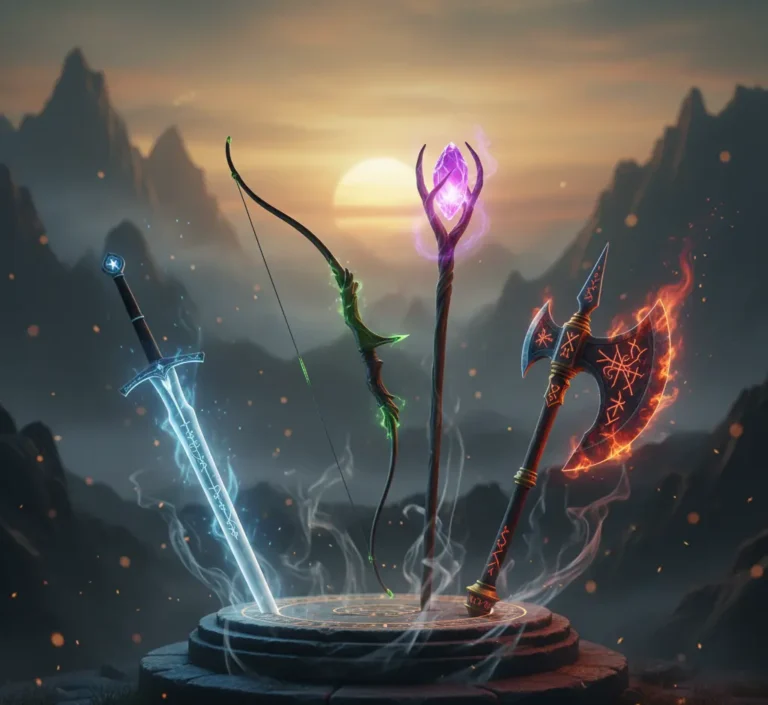 Which Fantasy Weapon Matches Your Energy Quiz - Personality Quiz, Go To Quizz
